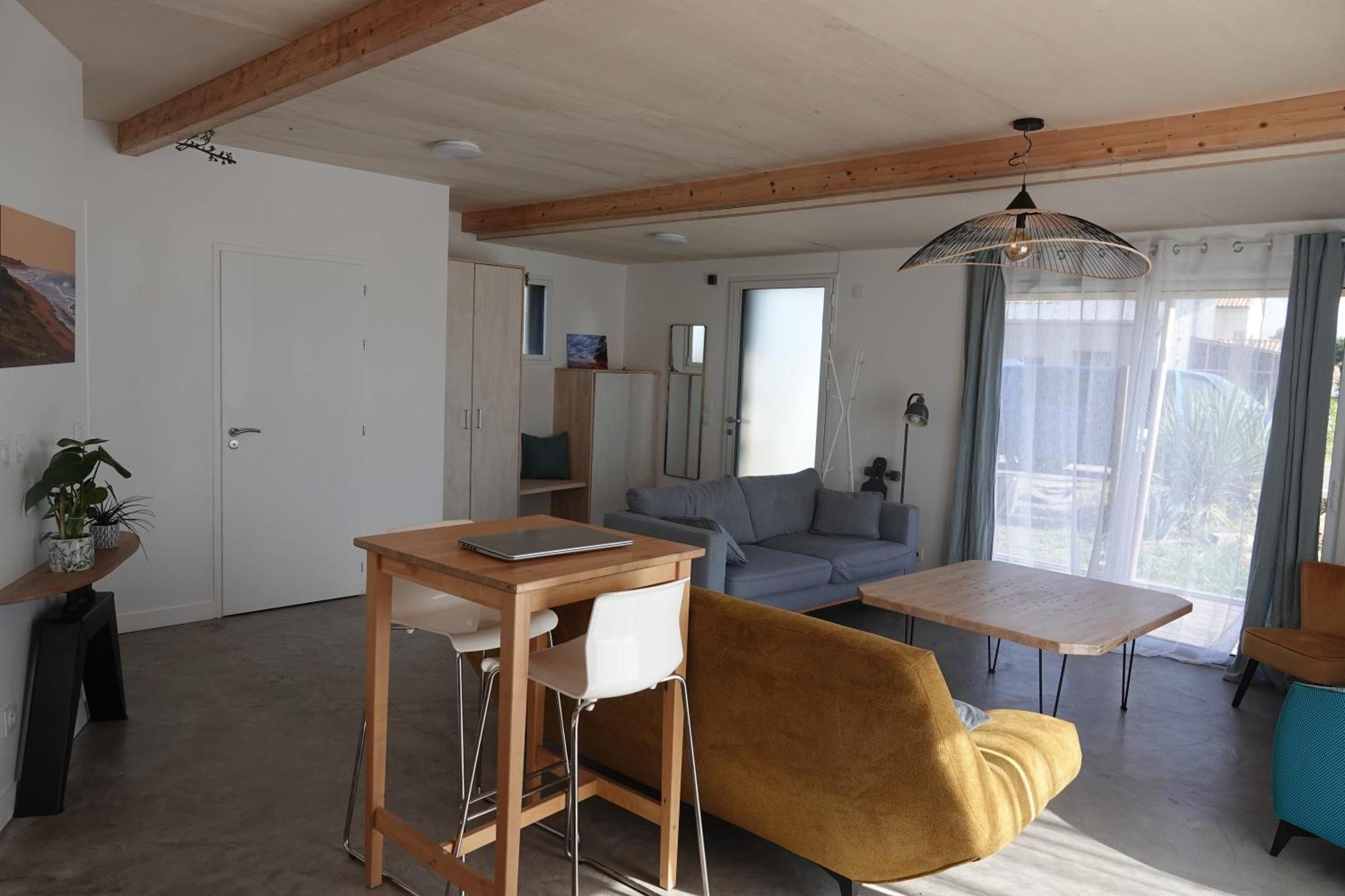Maison Bois, Les Conches 10 Pers Longeville-sur-Mer Exterior photo